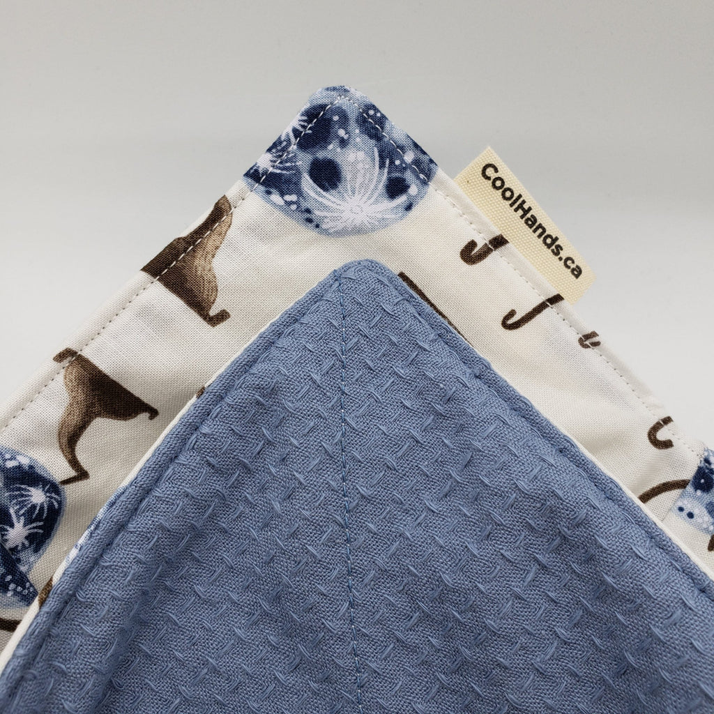 100% Cotton Microwavable Bowl Cozy - World Peace