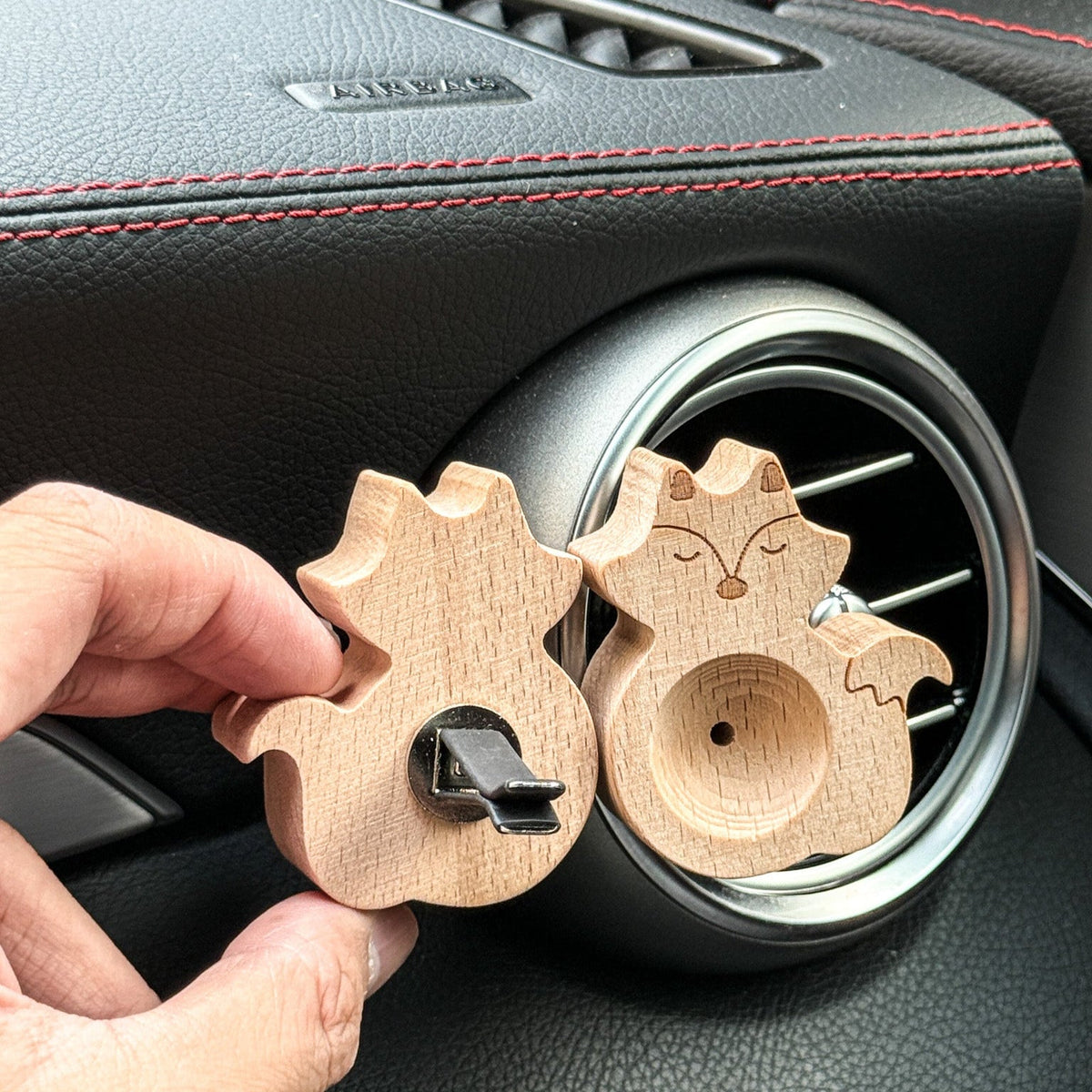 Fox - Wooden Essential Oil Diffuser | Incense Holder